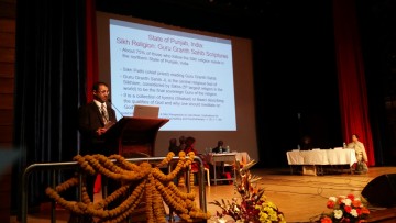 Dr. Bedi giving his keynote speech at the jointly held 3rd International Conference on Counselling, Psychotherapy and Wellness and the 4th Congress of the Society for Integrating Traditional Healing into Counselling, Psychotherapy, and Psychiatry